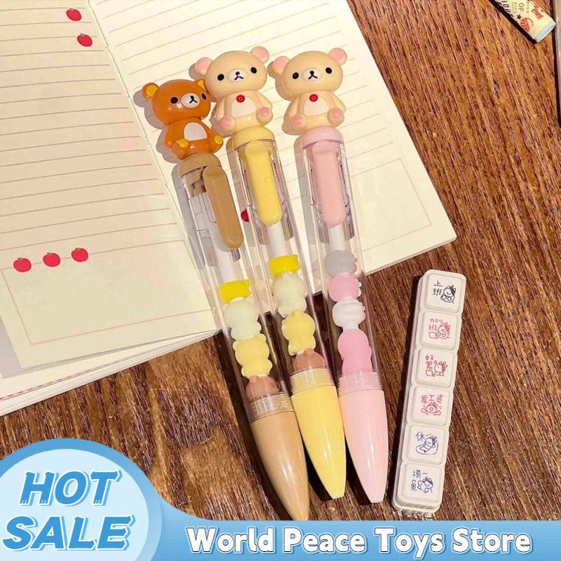Stationery Supplier - Penna Gel Rilakkuma Bear Sister, Penna