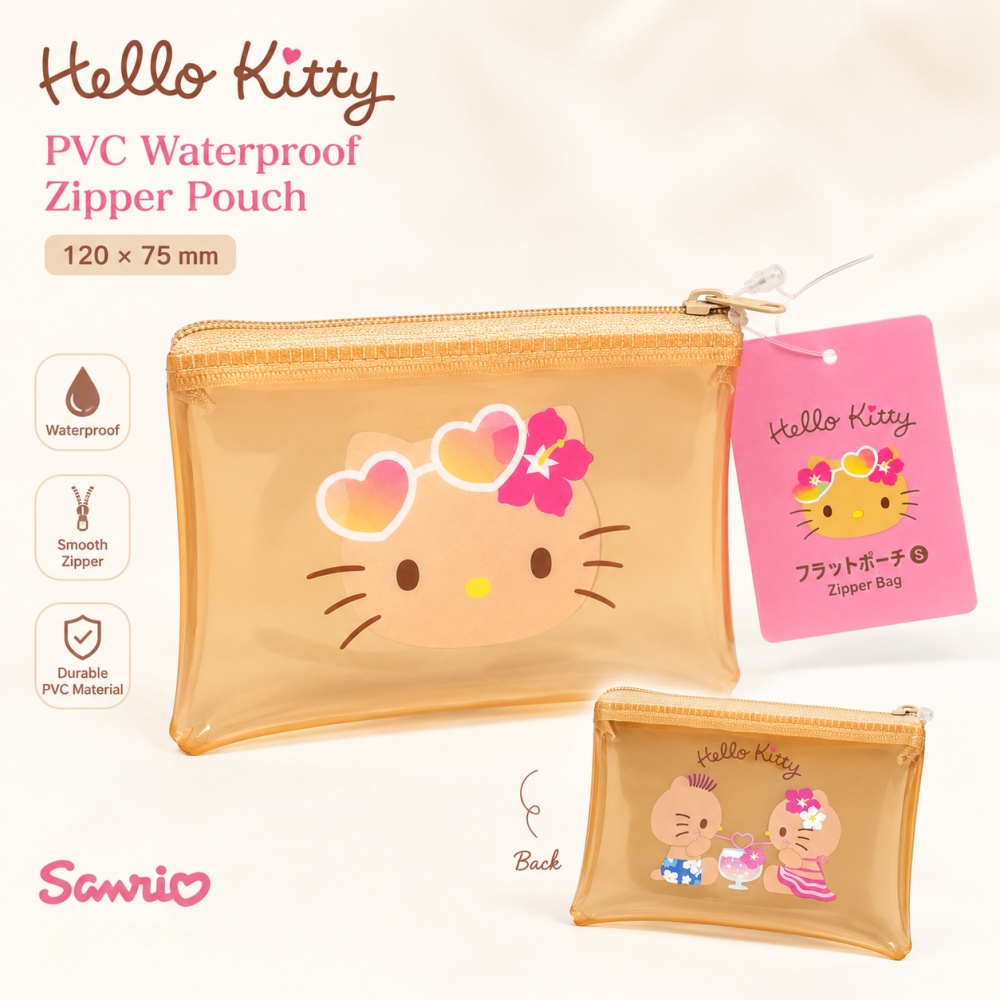 Tan Stationery & Office Supply - Autentica Pochette Impermeabile Sanrio Hello Kitty